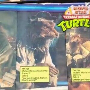 TMNT Teenage Mutant Ninja Turtles Mutant Movie Moments Lot of 6